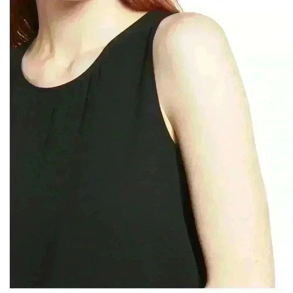 Halogen Black A-Line Sleeveless Dress - Picture 2 of 10